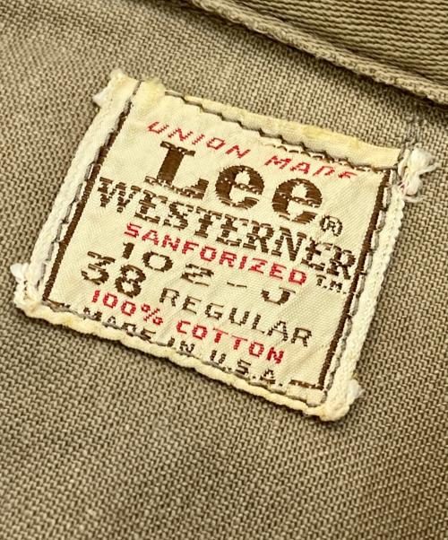 LEE（リー）LEE (リー) 60’s102-J Westerner Jacket/ウエスターナーコットンジャケット モカブラウン サイズ:SIZE38の古着・服飾アイテム