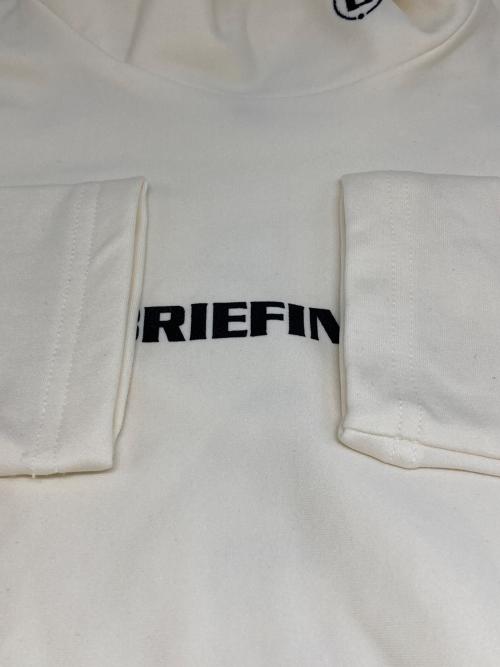 BRIEFING（ブリーフィング）BRIEFING (ブリーフィング) GOLF WARM LS HIGH NECK ホワイト サイズ:Lの古着・服飾アイテム