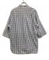 The DUFFER of ST.GEORGE (ザ ダファーオブセントジョージ) 半袖チェックシャツ グレー サイズ:M：4000円