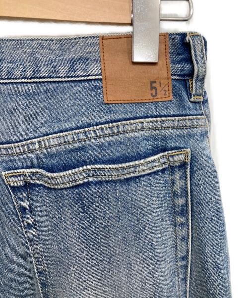 Spick and Span（スピック＆スパン）Spick and Span (スピック＆スパン) 5 1/2 LOOSE-STRAIGHT DENIM インディゴ サイズ:36の古着・服飾アイテム