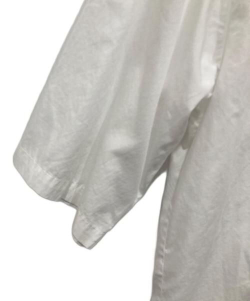 PORTVEL（ポートヴェル）PORTVEL (ポートヴェル) OPEN COLLAR SHIRT S/S/半袖シャツ ホワイト サイズ:2の古着・服飾アイテム