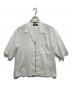 PORTVEL（ポートヴェル）の古着「OPEN COLLAR SHIRT S/S/半袖シャツ」｜ホワイト