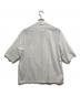 PORTVEL (ポートヴェル) OPEN COLLAR SHIRT S/S/半袖シャツ ホワイト サイズ:2：5000円
