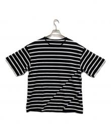 PHINGERIN（フィンガリン）の古着「STROKE TEE HIDE MARIN BORDER ボーダーTシャツ」｜ブラック