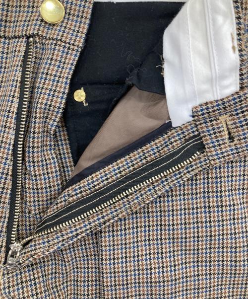 ALLEGE（アレッジ）ALLEGE (アレッジ) Double-knee check pants ベージュ サイズ:2の古着・服飾アイテム