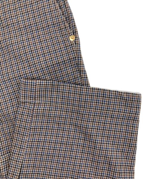 ALLEGE（アレッジ）ALLEGE (アレッジ) Double-knee check pants ベージュ サイズ:2の古着・服飾アイテム