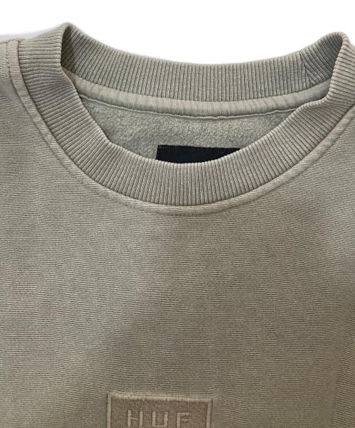 HUF（ハフ）HUF (ハフ) MASON CREWNECK FLEECE グリーン サイズ:Sの古着・服飾アイテム