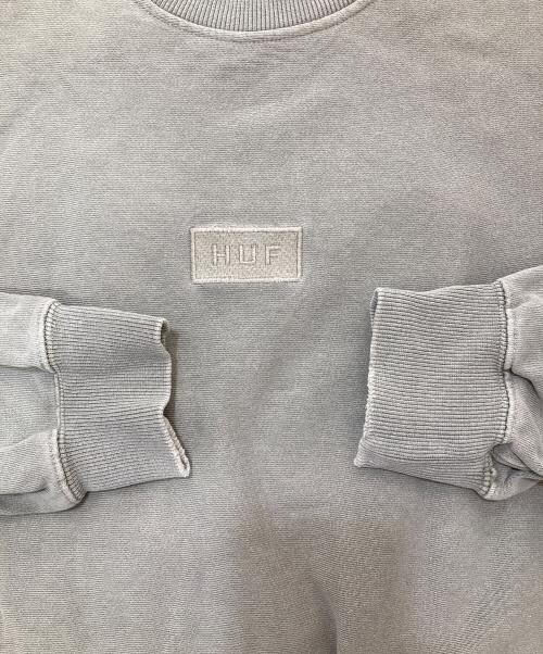 HUF（ハフ）HUF (ハフ) MASON CREWNECK FLEECE グリーン サイズ:Sの古着・服飾アイテム