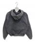 HUF (ハフ) WASHED FULL ZIP HOODIE ブラック サイズ:S：9000円