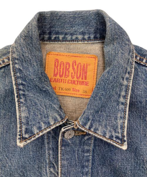 BOBSON（ボブソン）BOBSON (ボブソン) トラッカージャケット ブルー サイズ:38の古着・服飾アイテム