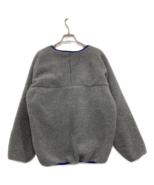 BAMBOO SHOOTS（バンブーシュート）BAMBOO SHOOTS (バンブーシュート) プルオーバーフリースジャケット グレー サイズ:Mの古着・服飾アイテム