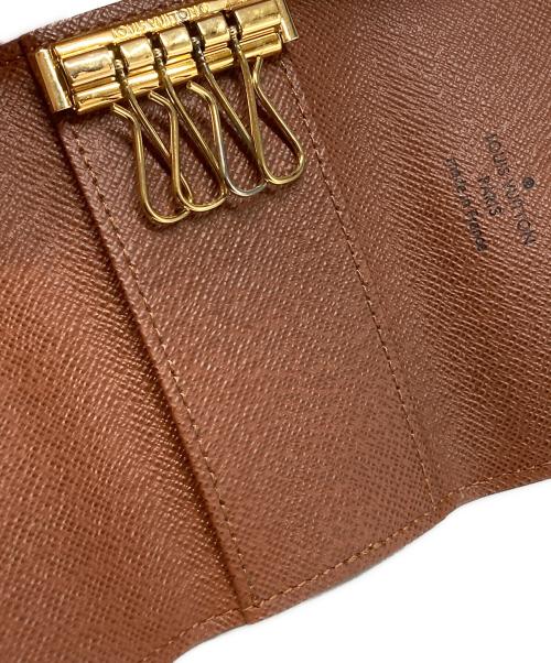 LOUIS VUITTON（ルイ ヴィトン）LOUIS VUITTON (ルイ ヴィトン) ミュルティクレ4 キーケース ブラウンの古着・服飾アイテム
