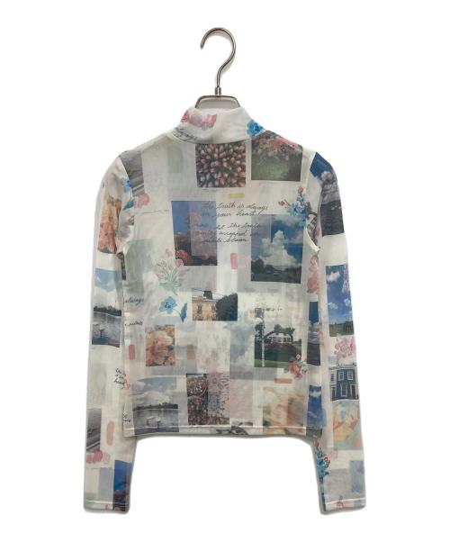 POPPY（ポピー）POPPY (ポピー) シースルーカットソー マルチカラー サイズ:FREEの古着・服飾アイテム