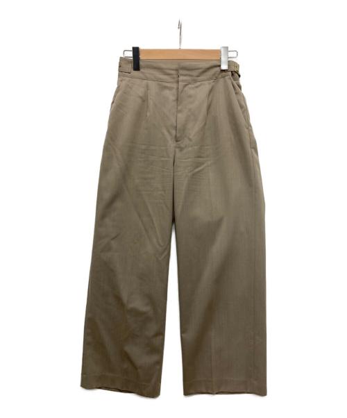 green label relaxing（グリーンレーベルリラクシング）green label relaxing (グリーンレーベルリラクシング) セミワイドスラックス ベージュ サイズ:40の古着・服飾アイテム