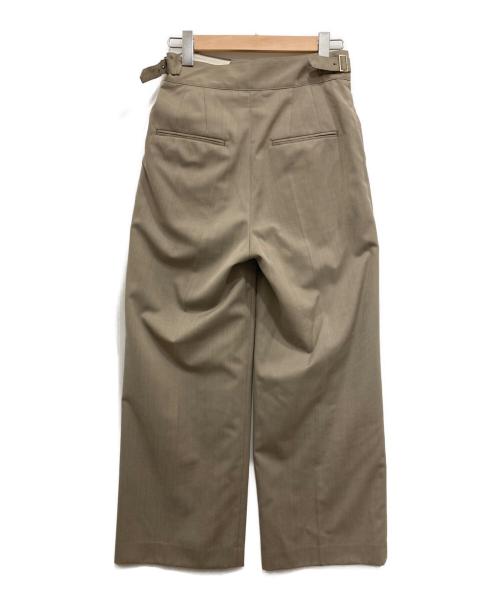 green label relaxing（グリーンレーベルリラクシング）green label relaxing (グリーンレーベルリラクシング) セミワイドスラックス ベージュ サイズ:40の古着・服飾アイテム