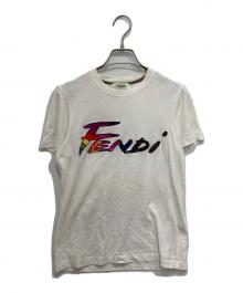 FENDI（フェンディ）の古着「ブラッシュTシャツ」｜ホワイト