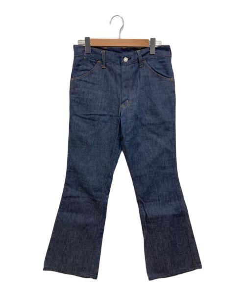 MONTGOMERY WARD（モンゴメリーワード）MONTGOMERY WARD (モンゴメリーワード) 70'sフレアデニムパンツ インディゴ サイズ:不明の古着・服飾アイテム