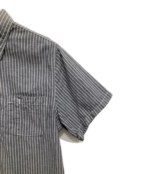 HOUSTON（ヒューストン）HOUSTON (ヒューストン) 半袖シャツ グレー サイズ:Mの古着・服飾アイテム