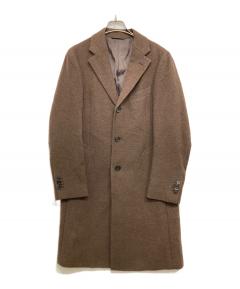 中古・古着通販】SOVEREIGN (ソブリン) カシミヤ混コート ネイビー