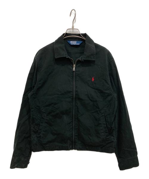 POLO RALPH LAUREN（ポロ・ラルフローレン）POLO RALPH LAUREN (ポロ・ラルフローレン) スイングトップ ブラック サイズ:Mの古着・服飾アイテム