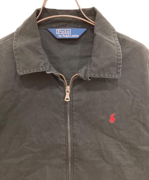 POLO RALPH LAUREN（ポロ・ラルフローレン）POLO RALPH LAUREN (ポロ・ラルフローレン) スイングトップ ブラック サイズ:Mの古着・服飾アイテム