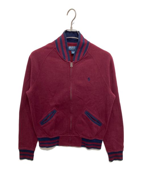 POLO RALPH LAUREN（ポロ・ラルフローレン）POLO RALPH LAUREN (ポロ・ラルフローレン) スウェットジャケット ボルドー サイズ:Mの古着・服飾アイテム