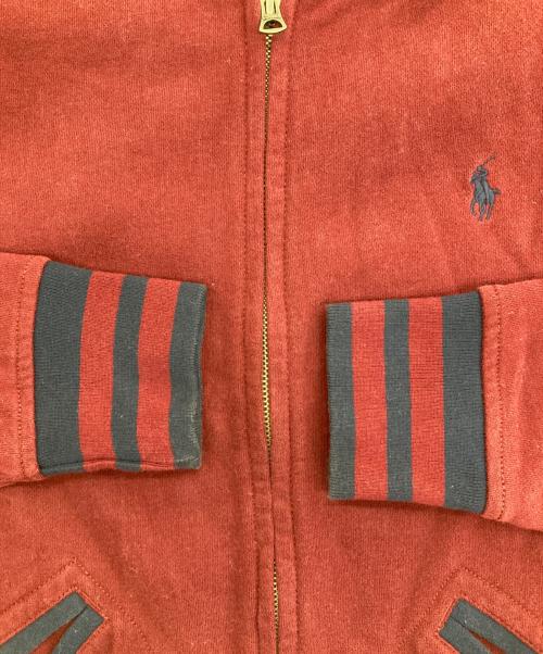 POLO RALPH LAUREN（ポロ・ラルフローレン）POLO RALPH LAUREN (ポロ・ラルフローレン) スウェットジャケット ボルドー サイズ:Mの古着・服飾アイテム