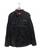 SUPREMEシュプリーム）の古着「mary work shirt」｜ブラック