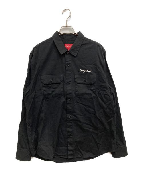 SUPREME（シュプリーム）Supreme (シュプリーム) mary work shirt ブラック サイズ:Mの古着・服飾アイテム