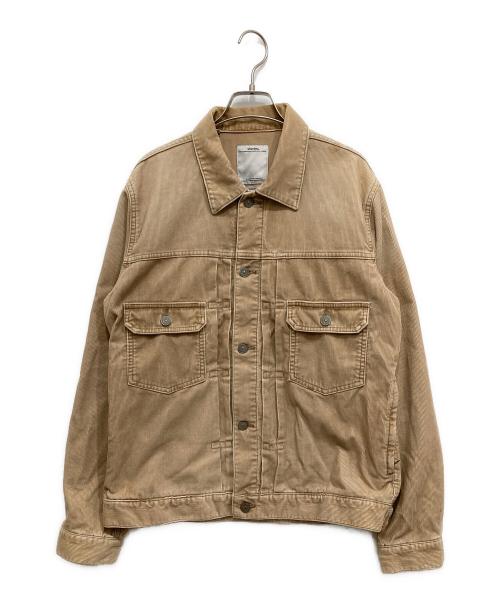VISVIM（ビズビム）VISVIM (ビズビム) 101 JKT CORDUROY ベージュ サイズ:SIZE3の古着・服飾アイテム