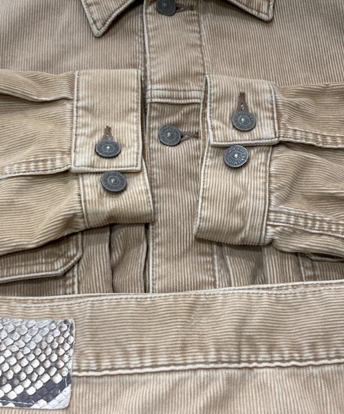 VISVIM（ビズビム）VISVIM (ビズビム) 101 JKT CORDUROY ベージュ サイズ:SIZE3の古着・服飾アイテム