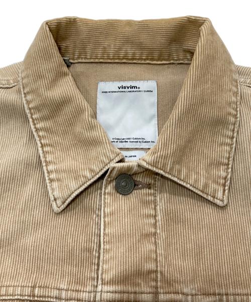 VISVIM（ビズビム）VISVIM (ビズビム) 101 JKT CORDUROY ベージュ サイズ:SIZE3の古着・服飾アイテム