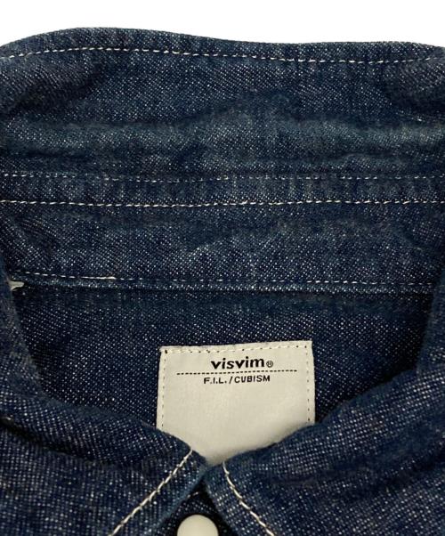 VISVIM（ビズビム）VISVIM (ビズビム) SS ALBACORE SHIRT ブルー サイズ:３の古着・服飾アイテム
