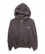Vivienne Westwoodヴィヴィアンウエストウッド）の古着「Rugged Zip Hoodie」｜ブラック