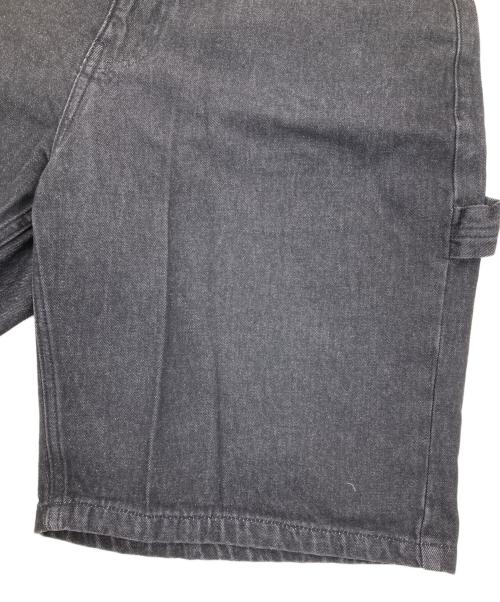X-LARGE（エクストララージ）X-LARGE (エクストララージ) EMBROIDERY DENIM SHORTS ブラック サイズ:36の古着・服飾アイテム