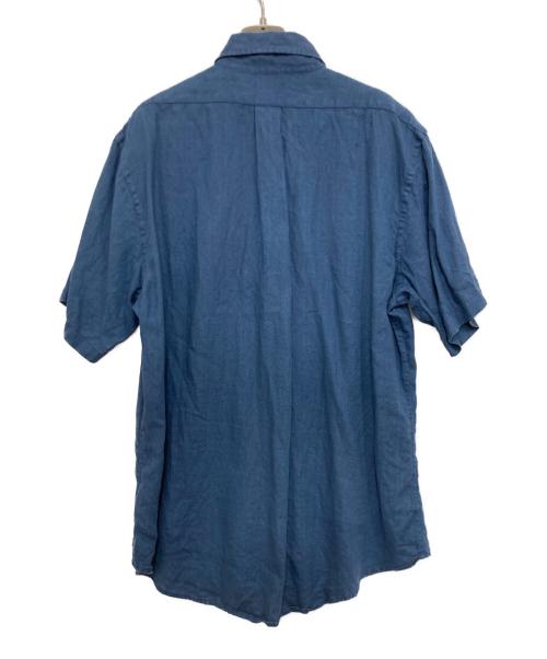 BROOKS BROTHERS（ブルックスブラザーズ）BROOKS BROTHERS (ブルックスブラザーズ) 半袖シャツ ブルー サイズ:Lの古着・服飾アイテム