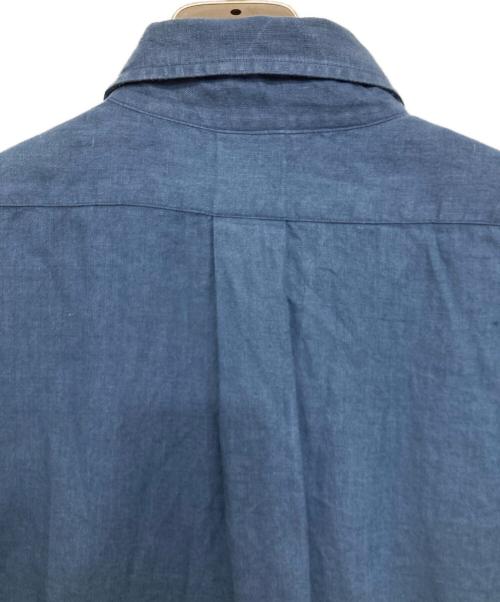BROOKS BROTHERS（ブルックスブラザーズ）BROOKS BROTHERS (ブルックスブラザーズ) 半袖シャツ ブルー サイズ:Lの古着・服飾アイテム