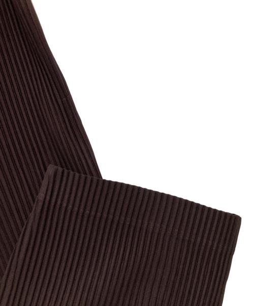 HOMME PLISSE ISSEY MIYAKE（オム プリッセ イッセイ ミヤケ）HOMME PLISSE ISSEY MIYAKE (オム プリッセ イッセイ ミヤケ) TAILORED PLEATS 2/プリーツパンツ ブラック サイズ:3の古着・服飾アイテム