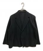 HOMME PLISSE ISSEY MIYAKEオム プリッセ イッセイ ミヤケ）の古着「BASICS/プリーツテーラードジャケット」｜ブラック