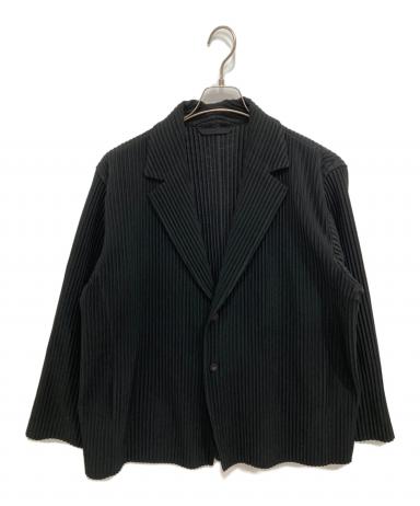 オムプリッセイッセイミヤケ　テーラードジャケット 中古・古着通販】HOMME PLISSE ISSEY MIYAKE (オム プリッセ イッセイ