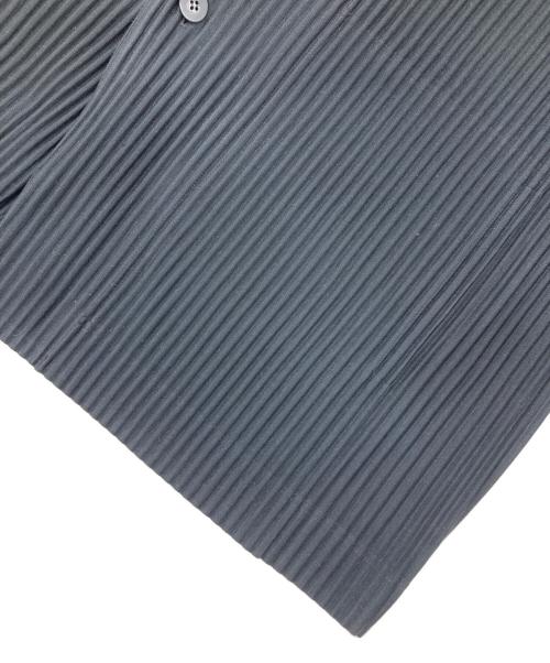 HOMME PLISSE ISSEY MIYAKE（オム プリッセ イッセイ ミヤケ）HOMME PLISSE ISSEY MIYAKE (オム プリッセ イッセイ ミヤケ) BASICS/プリーツテーラードジャケット ブラック サイズ:3の古着・服飾アイテム