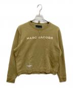 MARC JACOBSマークジェイコブス）の古着「前Vロゴ刺繍スウェット」｜カーキ