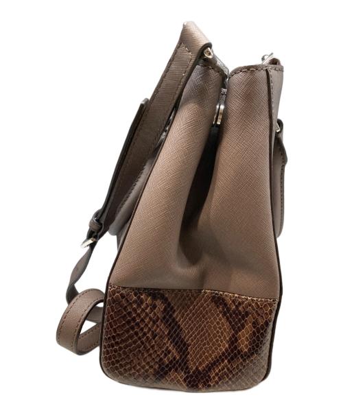 MICHAEL KORS（マイケルコース）MICHAEL KORS (マイケル・コース) 2WAYバッグ チャコールグレーの古着・服飾アイテム
