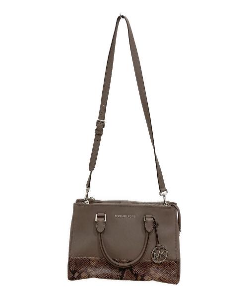 MICHAEL KORS（マイケルコース）MICHAEL KORS (マイケル・コース) 2WAYバッグ チャコールグレーの古着・服飾アイテム