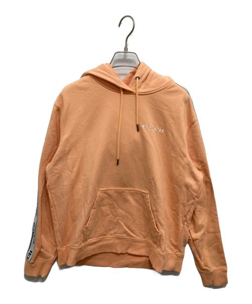COACH（コーチ）COACH (コーチ) エッセンシャル フーディー オレンジ サイズ:XSの古着・服飾アイテム