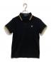 FRED PERRY（フレッドペリー）の古着「ポロシャツ」｜ブラック