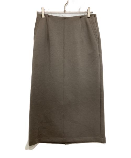 BEARDSLEY（ビアズリー）BEARDSLEY (ビアズリー) ダンボールタイトスカート グレー サイズ:2の古着・服飾アイテム