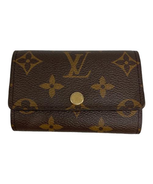 LOUIS VUITTON（ルイ ヴィトン）LOUIS VUITTON (ルイ ヴィトン) キーケース ミュルティクレ6 ブラウンの古着・服飾アイテム