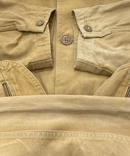 USED（ユーズド）USED (USED) ハンティングジャケット ベージュ サイズ:不明の古着・服飾アイテム