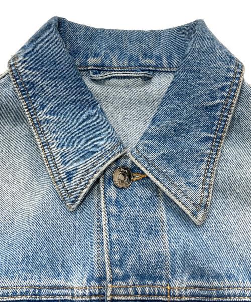 VERSACE（ヴェルサーチェ）VERSACE (ヴェルサーチェ) デニムジャケット スカイブルー サイズ:48の古着・服飾アイテム